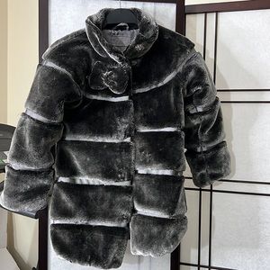 Faux fur coat